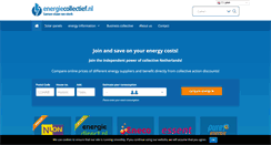 Desktop Screenshot of energiecollectief.nl