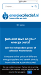 Mobile Screenshot of energiecollectief.nl